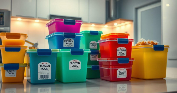 Etiqueta Adesiva Personalizada para Congelados